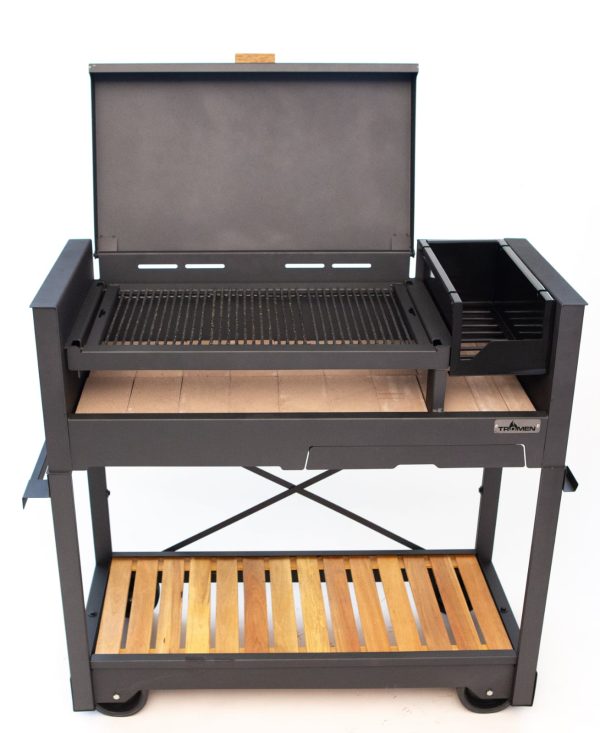 Parrilla Gaucha Con Tapa Y Plancha - Tromen